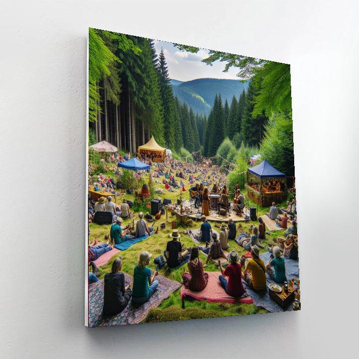 Waldsee Music Festival Painting Number Kit