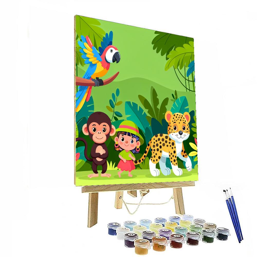 Jungle Discovery Mission Paint By Number