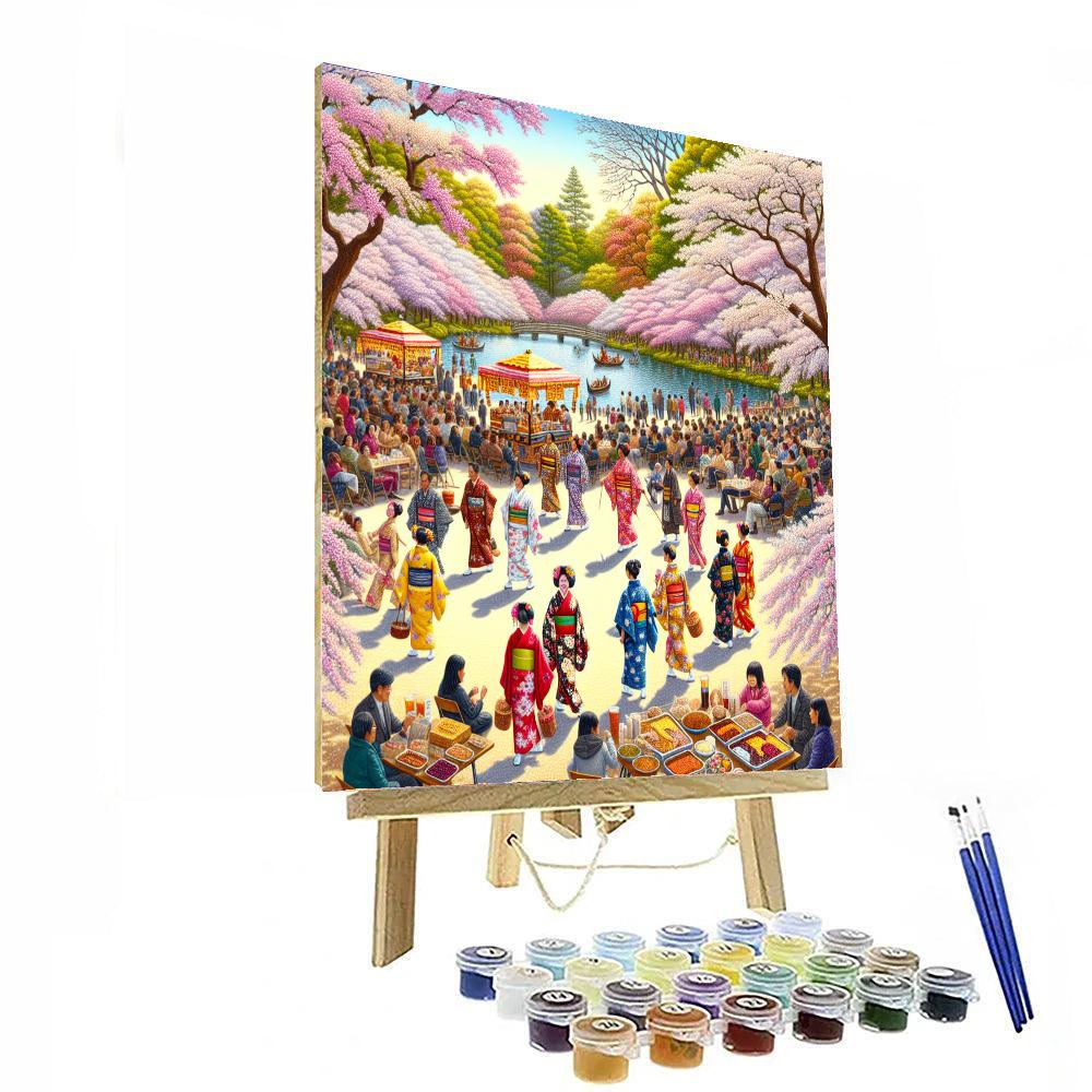 San Francisco Cherry Blossom Festival - United States Paint By Color