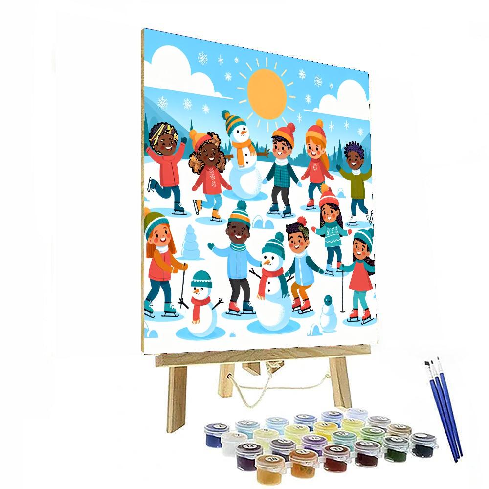 Winter Adventures Paint By Numbers Kits