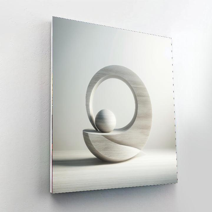 Zen Garden Sculpture Paint By Number