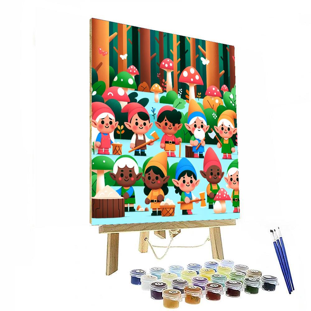Enchanted Elves Numbered Painting Kits