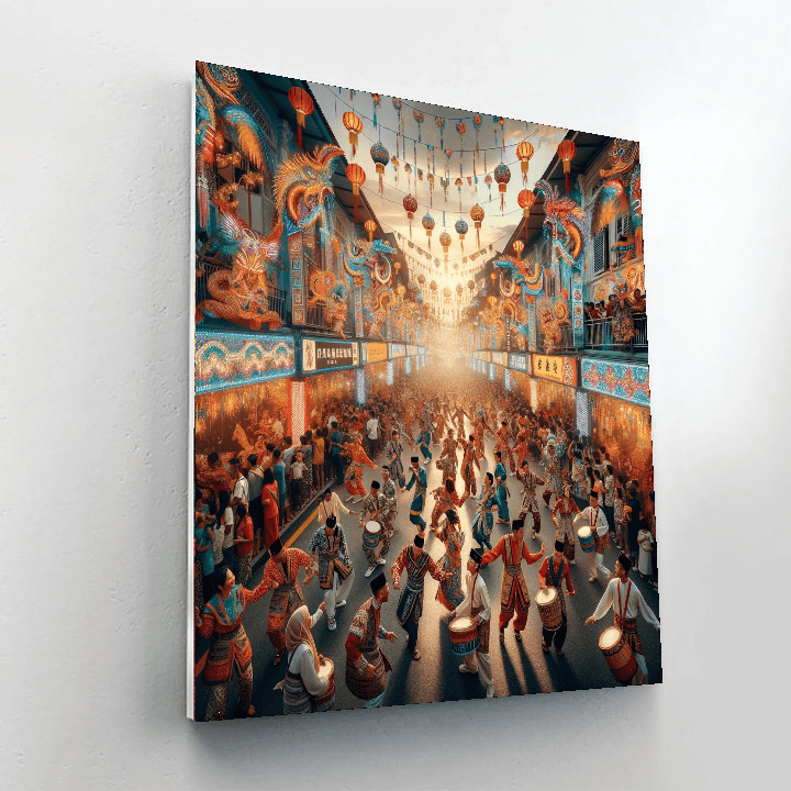 Karnival Malaysia Number Painting