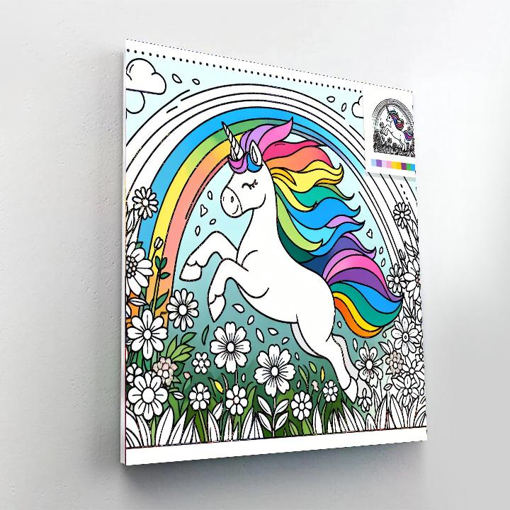 Unicorn Meadow Adventure Painting By Numbers Kit