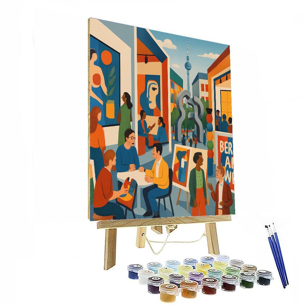 Berlin Art Week Painting By Numbers Kit