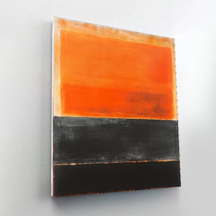 Mark Rothko Inspired Time's Passage  Paint By Numbers