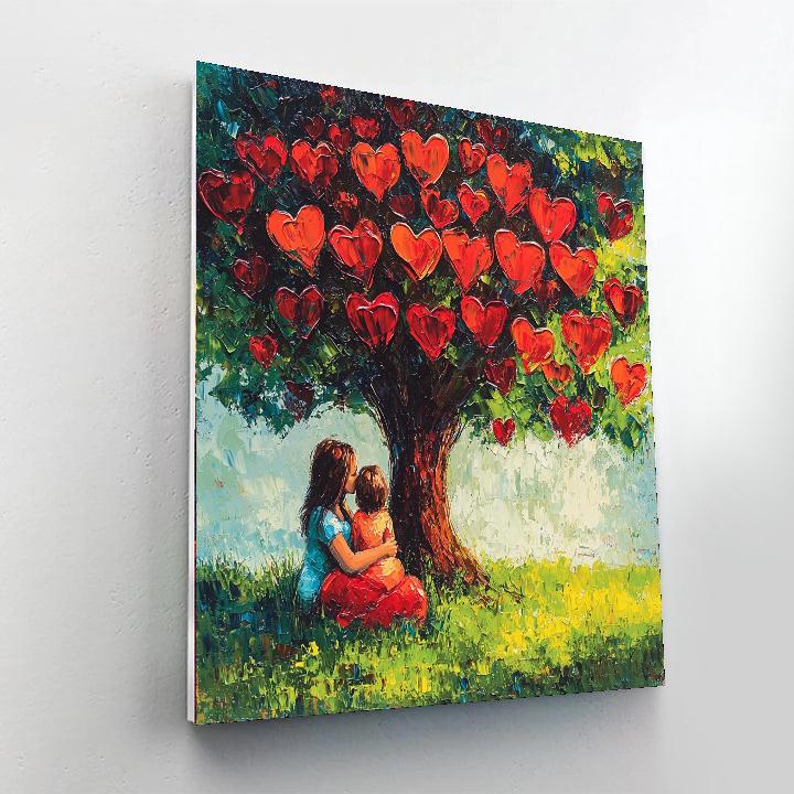 The Love Tree Paint By Number