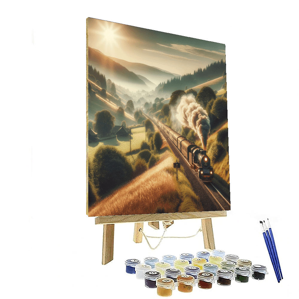Timeless Train Journey - DIY Painting By Numbers Kit – Artistry Rack