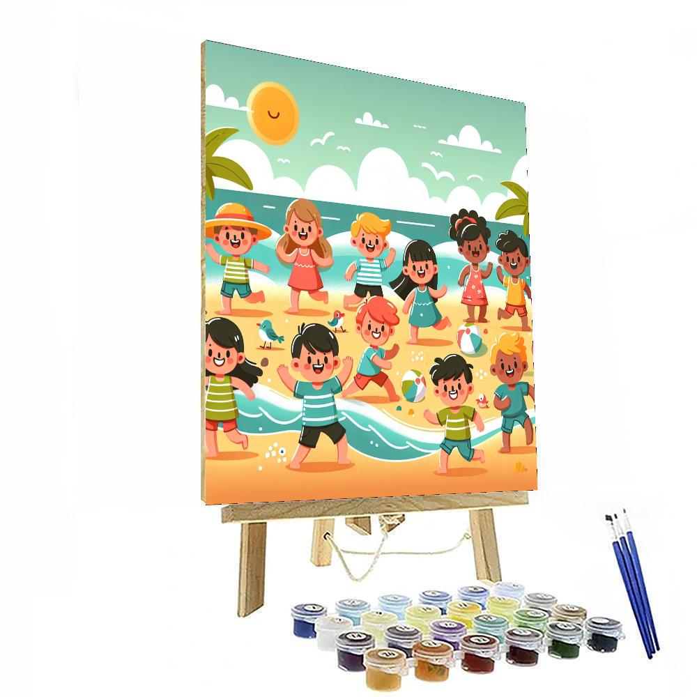Breezy Beach Bonanza Numbered Painting Kits