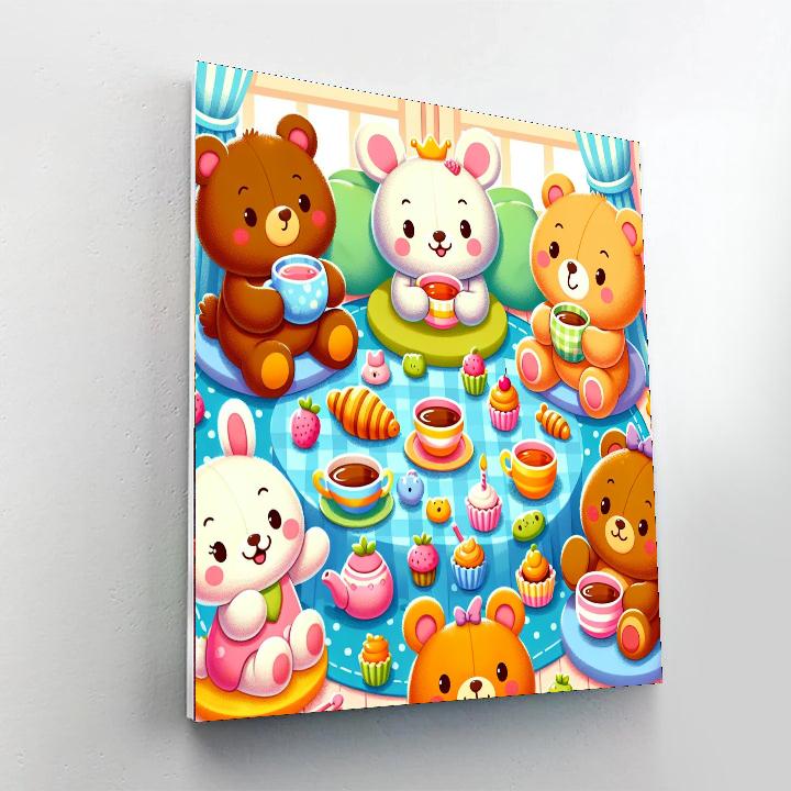 Cuddle Time Painting Number Kit