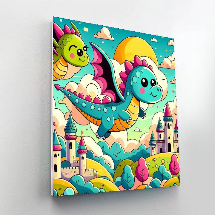 Dragon Dreams Numbered Painting Kits