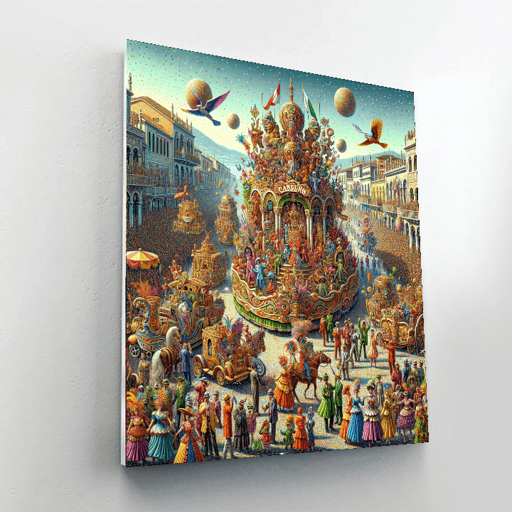 Carnevale Di Viareggio Painting By Numbers Kit