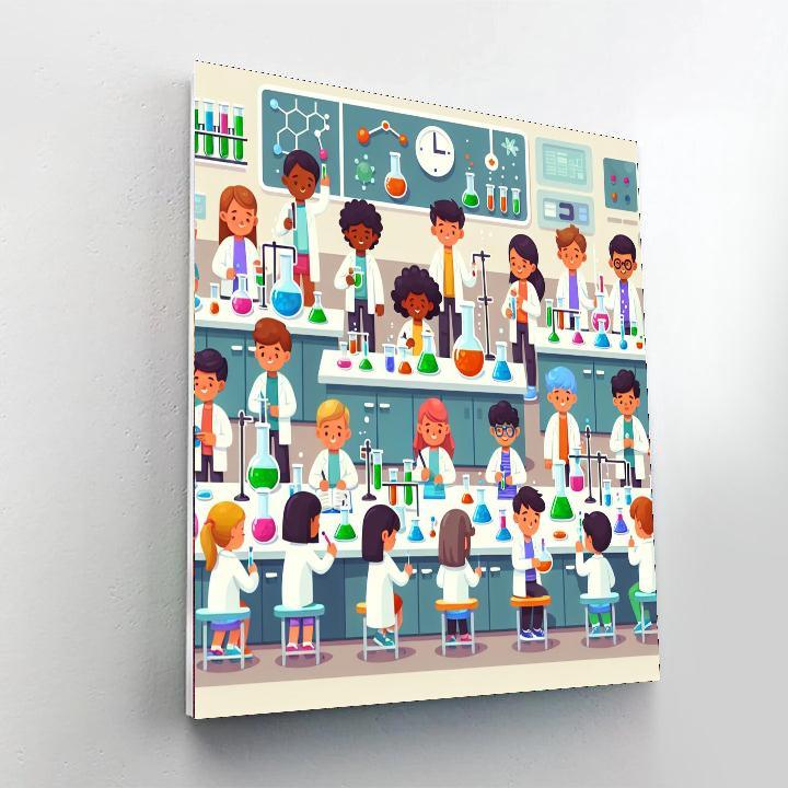 Science Lab Adventure Paint By Numbers Kits