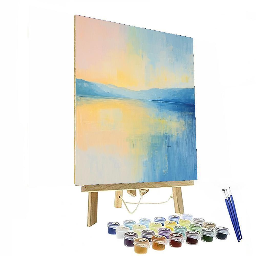 Edgar Degas Inspired Reflections Of Dawn  Paint By Color