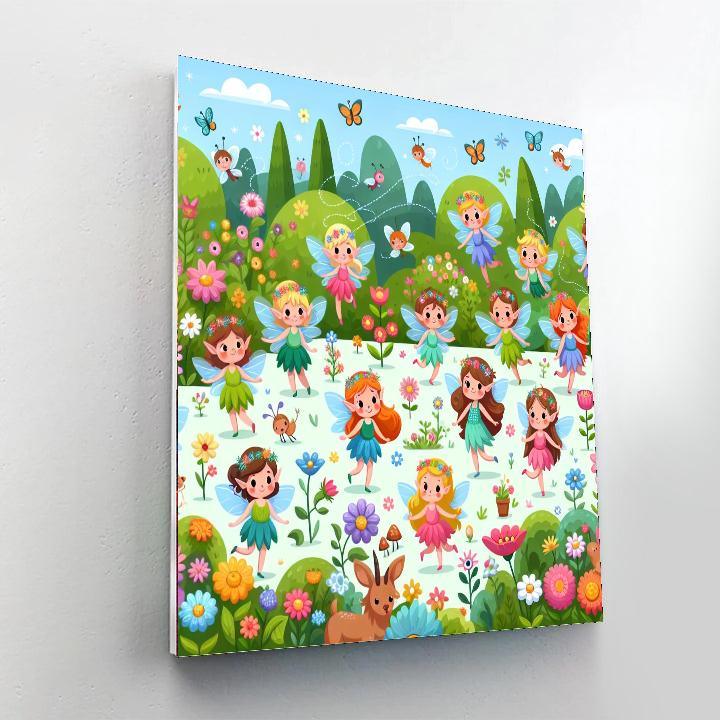 Royal Fairy Garden Paint By Color