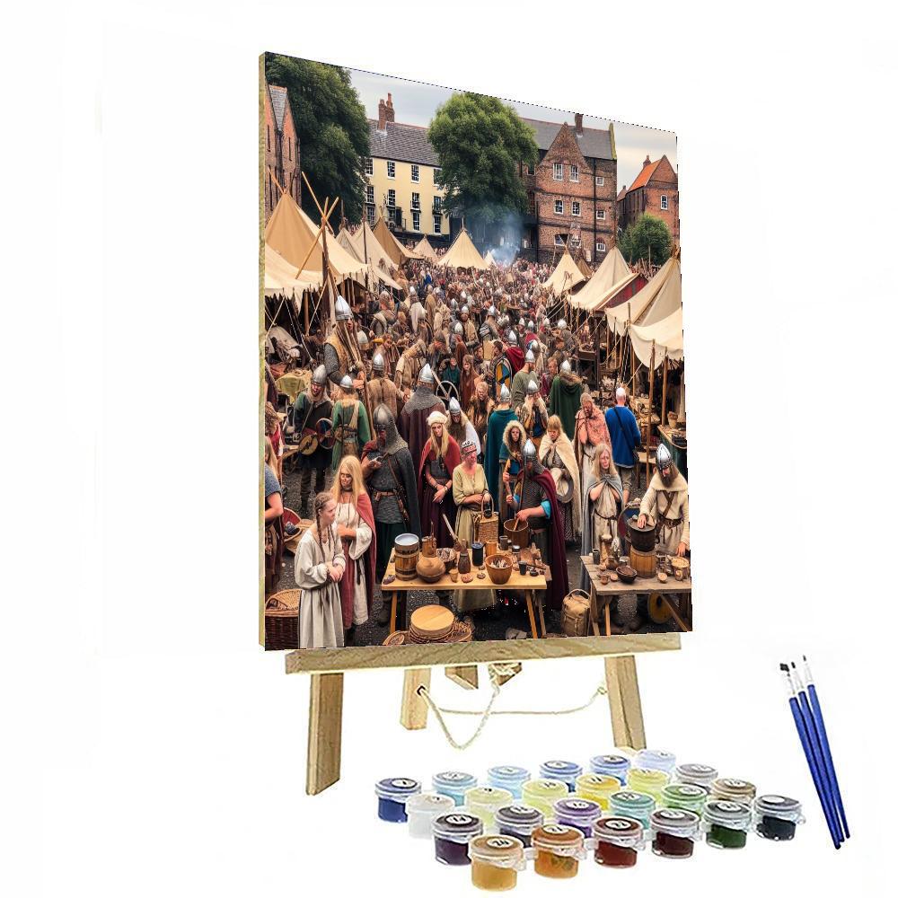 Jorvik Viking Festival - England DIY Paint By Numbers