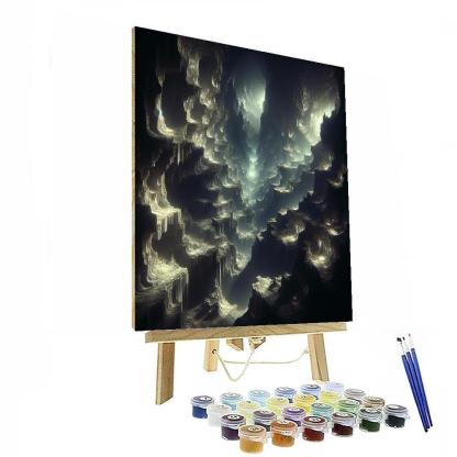 Mystic Cave Adventure Paint By Numbers Art