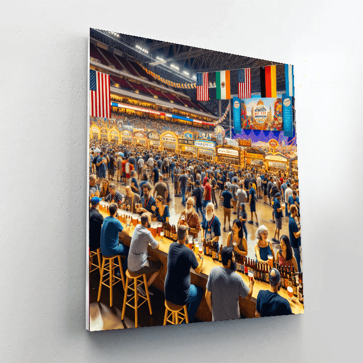 The Great American Beer Festival - Usa Paint By Numbers