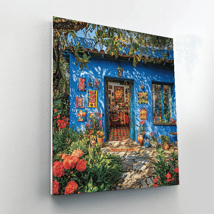 Museo Frida Kahlo - Mexico City Paint By Numbers Kits