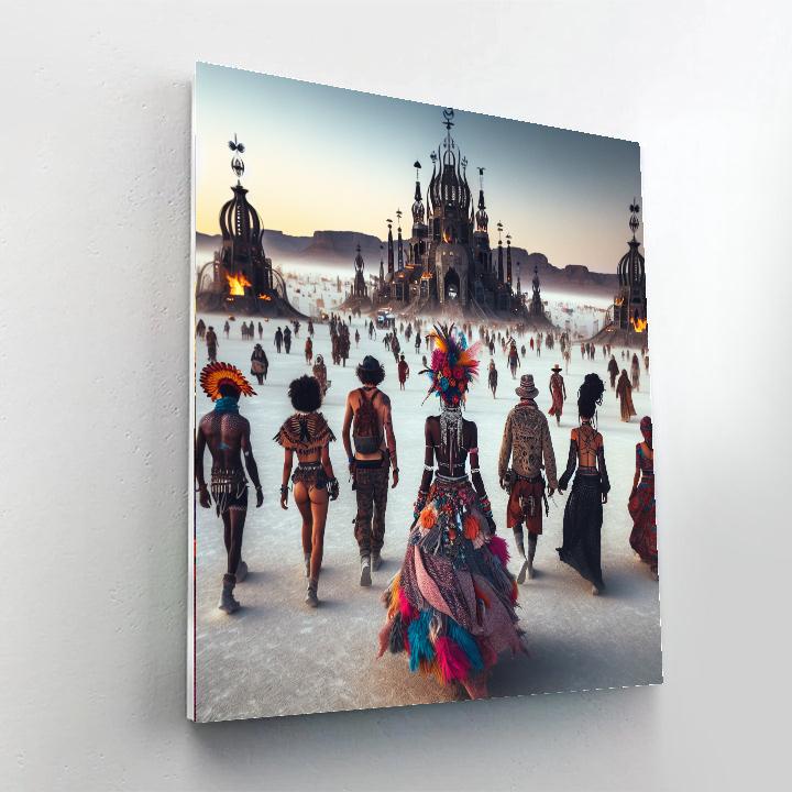 Africaburn - Tankwa Karoo Painting Number Kit