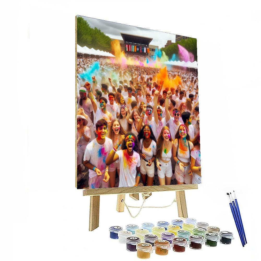 Holi Hai - Usa Paint By Color