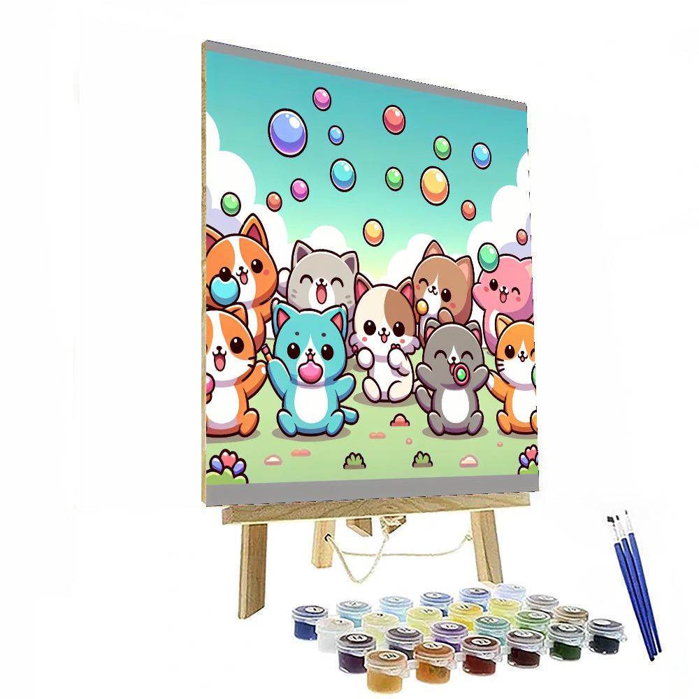 Bubbly Bubble Bonanza Paint By Numbers