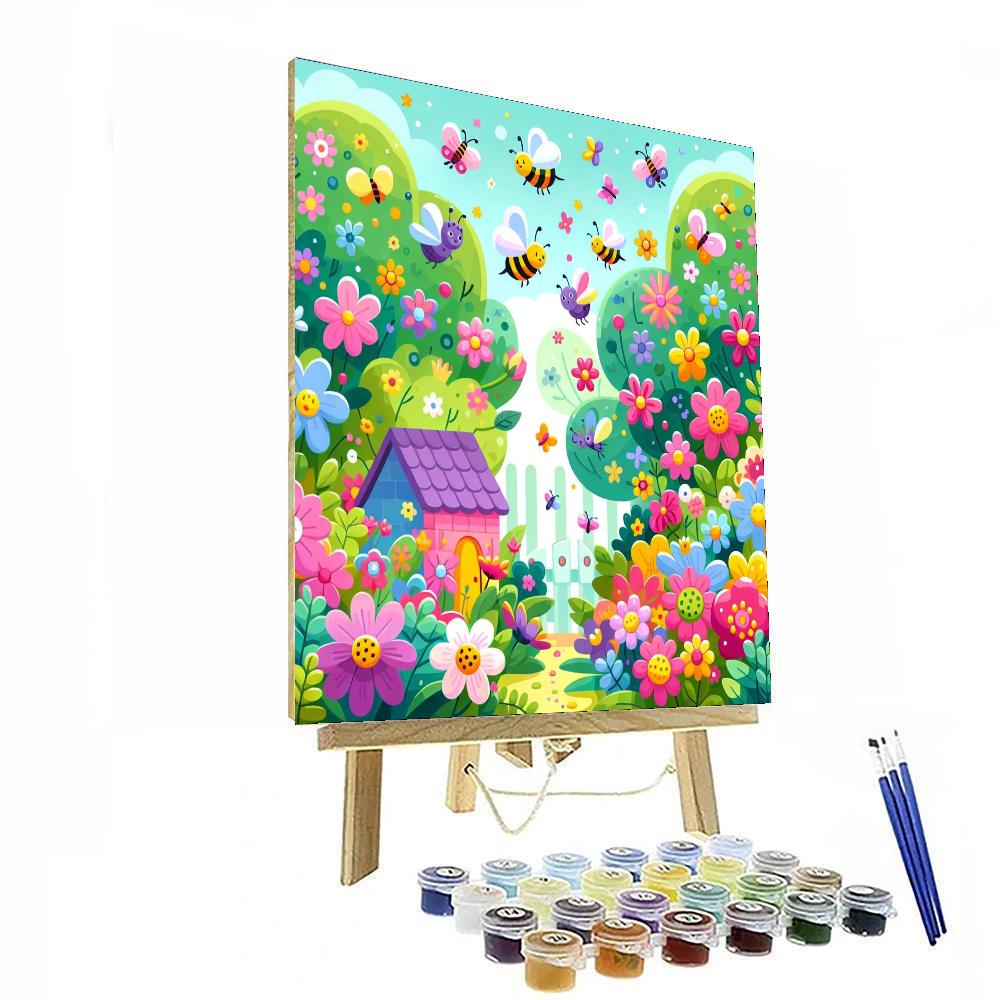 Wonderful Garden Adventure Paint By Numbers