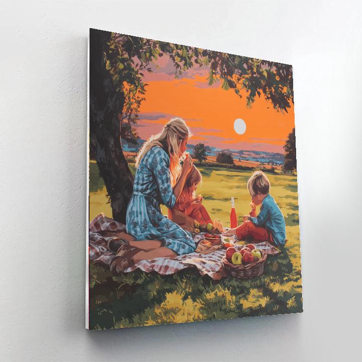 Sunset Picnic Paint By Numbers Kits