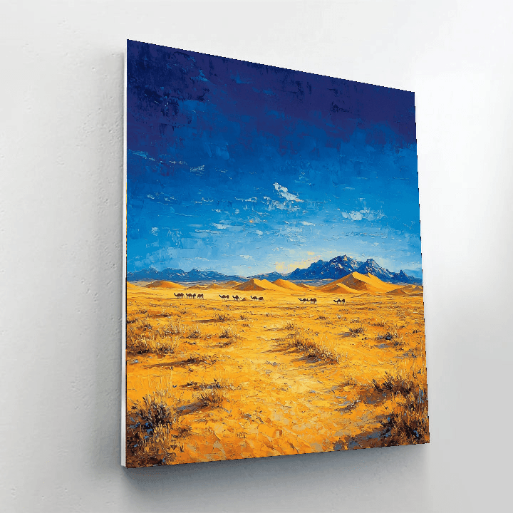 Silk Road's Gobi Desert Paint By Numbers Kits