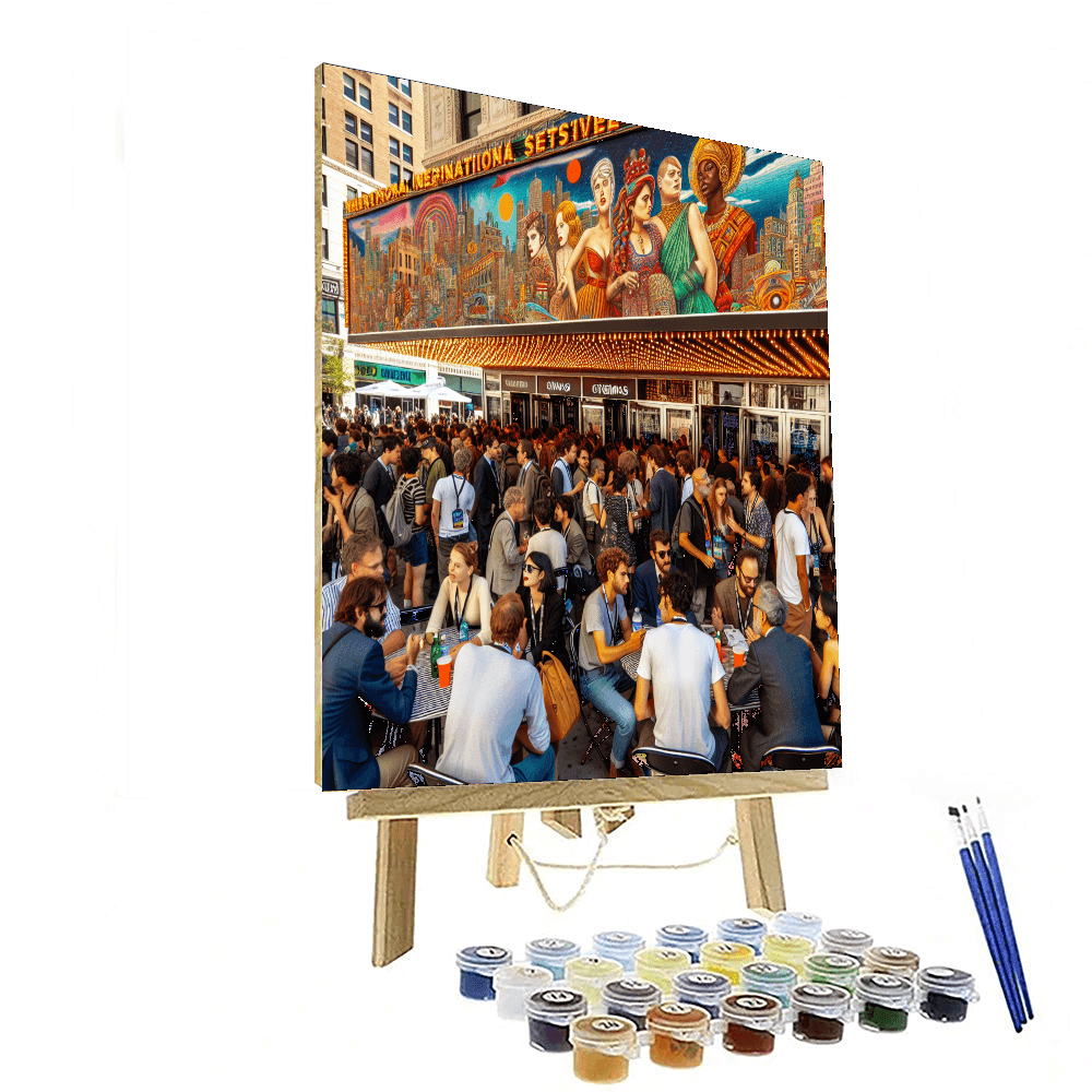 Festival Internacional De Cine - Guadalajara, Mexico Painting By Numbers Kit