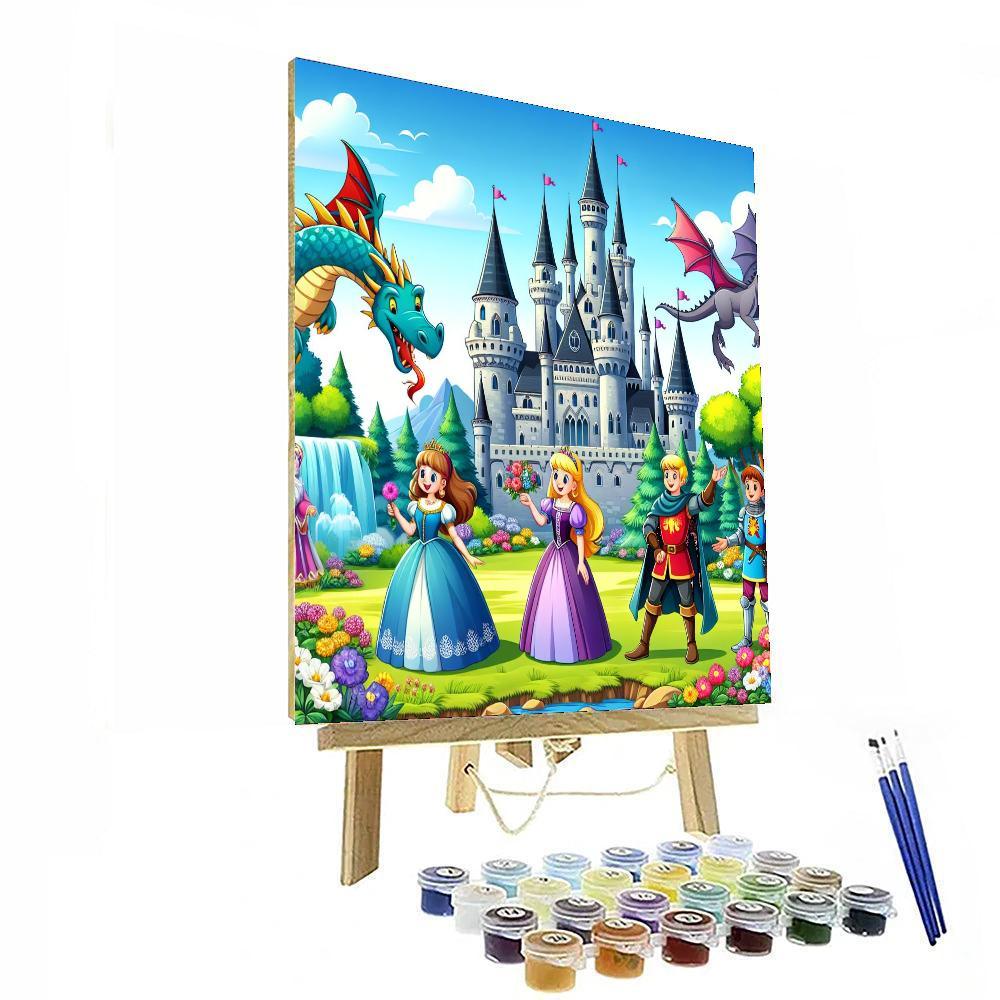 Creative Fairy Tale Adventure Number Painting