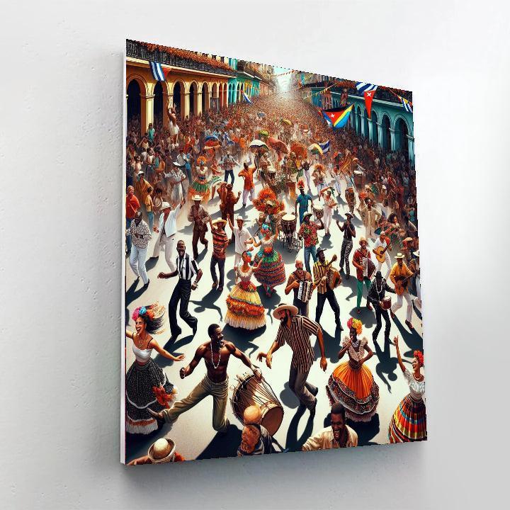 Gala - Santiago De Cuba Paint By Numbers Art