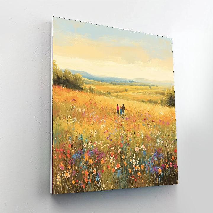 Mother's Meadow Walk Painting Number Kit
