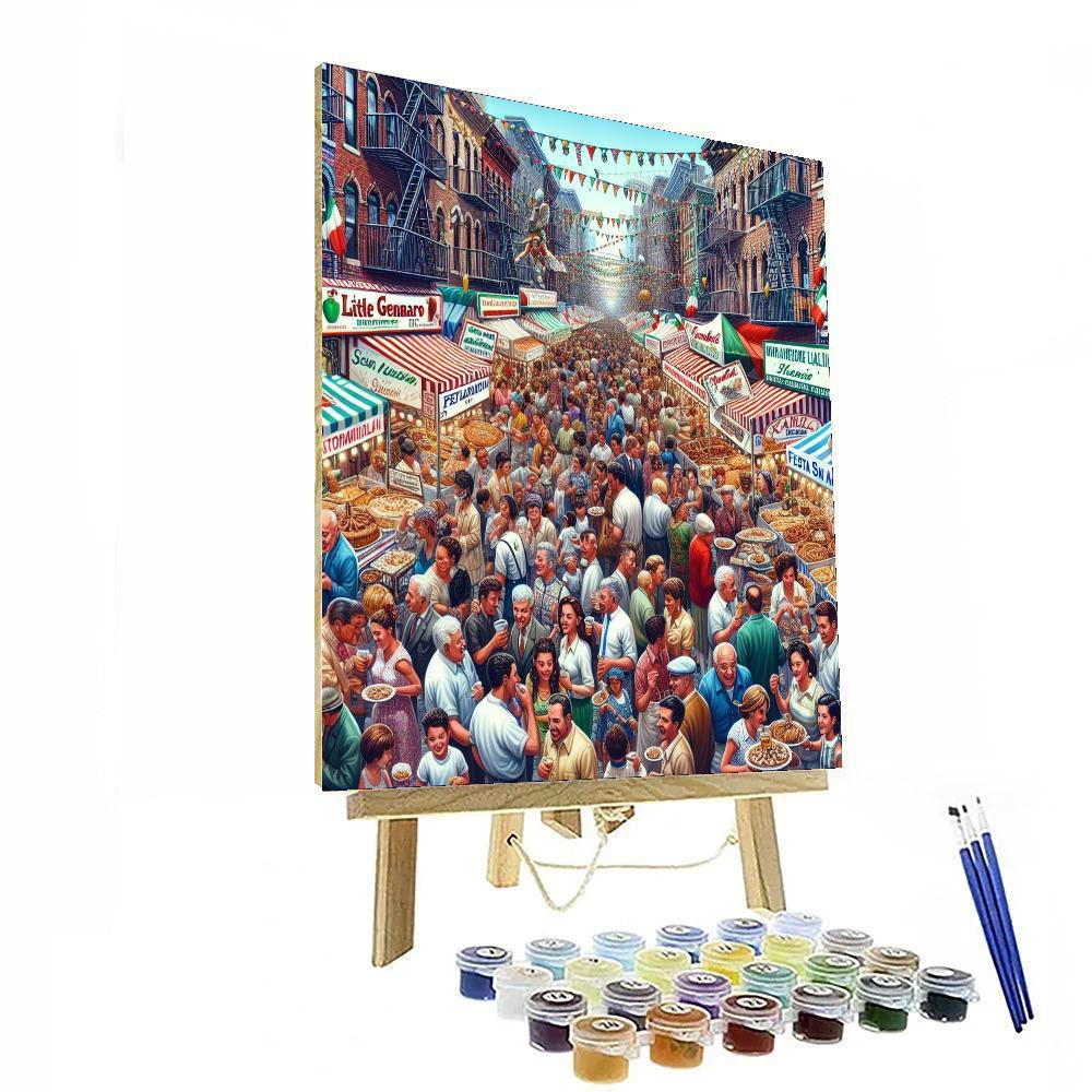 Festa Di San Gennaro Paint By Color