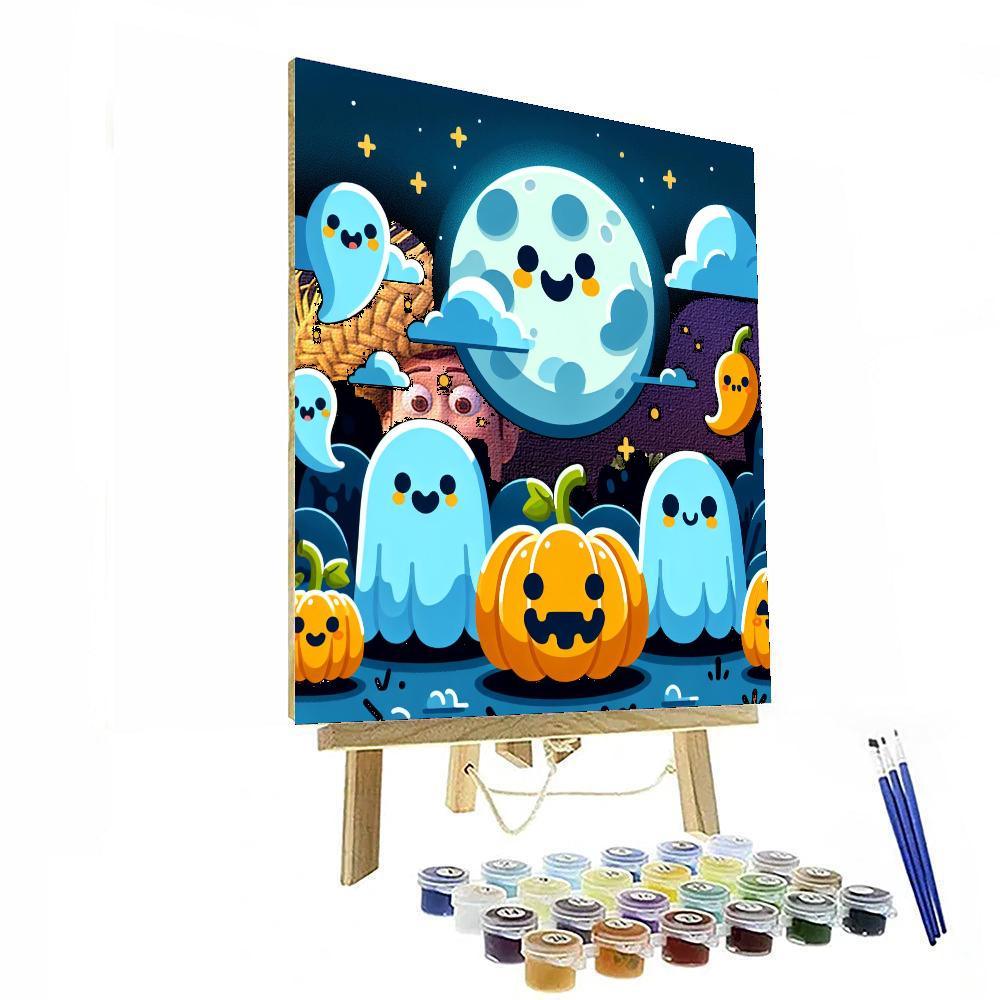 Happy Halloween Spooktacular Numbered Painting Kits