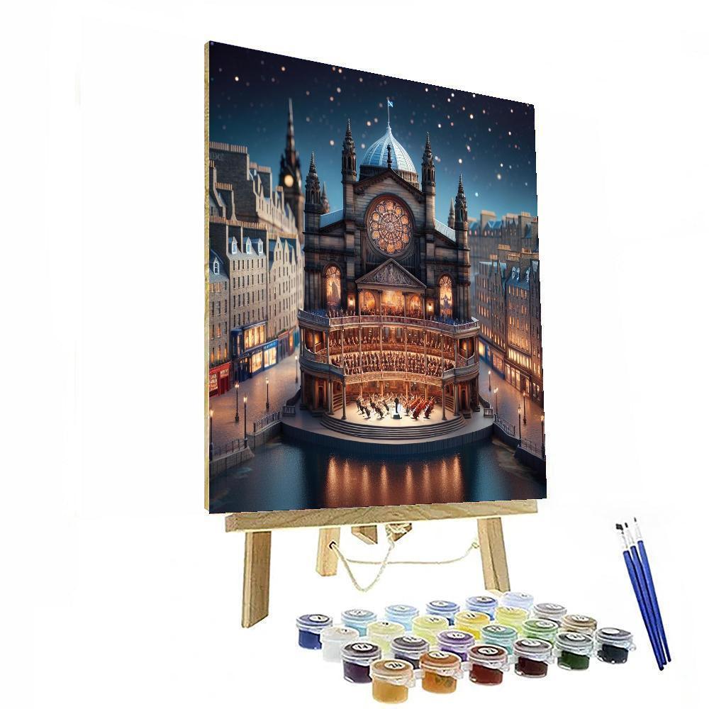 Edinburgh International Festival - Edinburgh, Scotland Paint By Numbers Kits