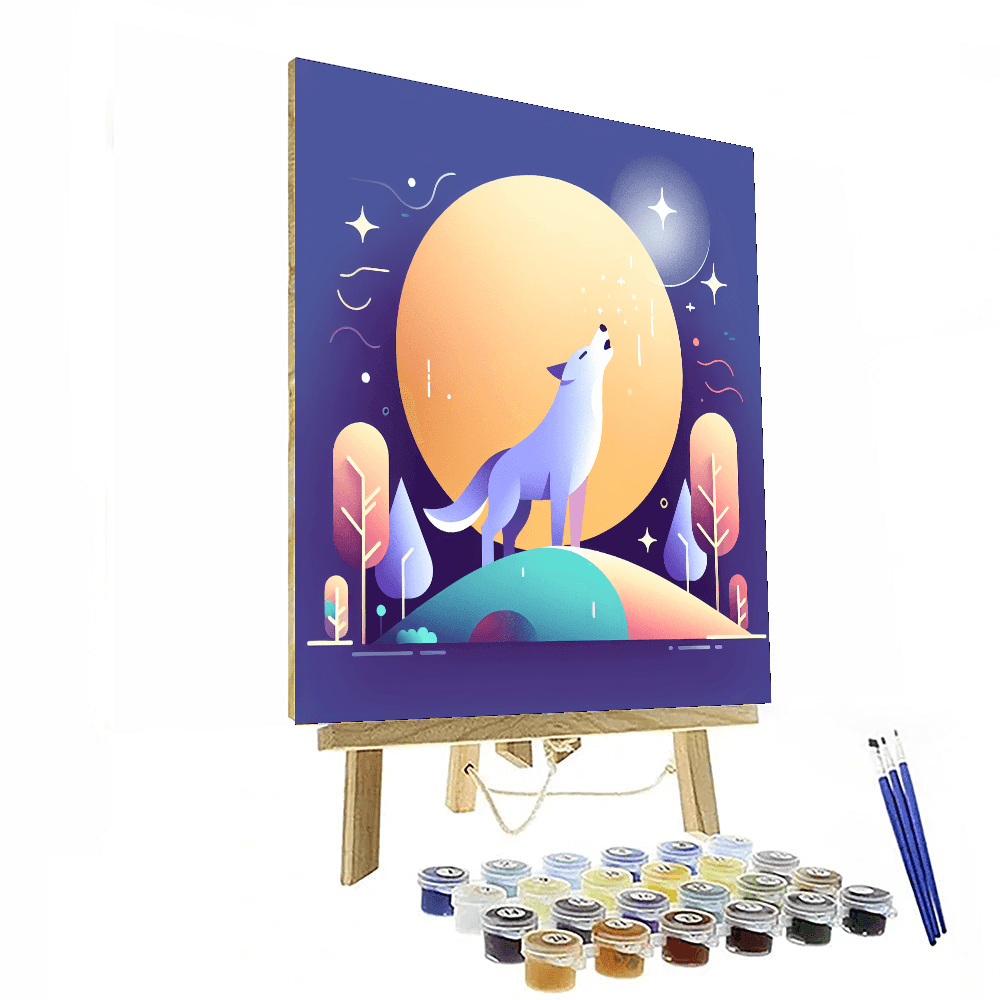 Wandering Wolves Paint By Numbers Kits