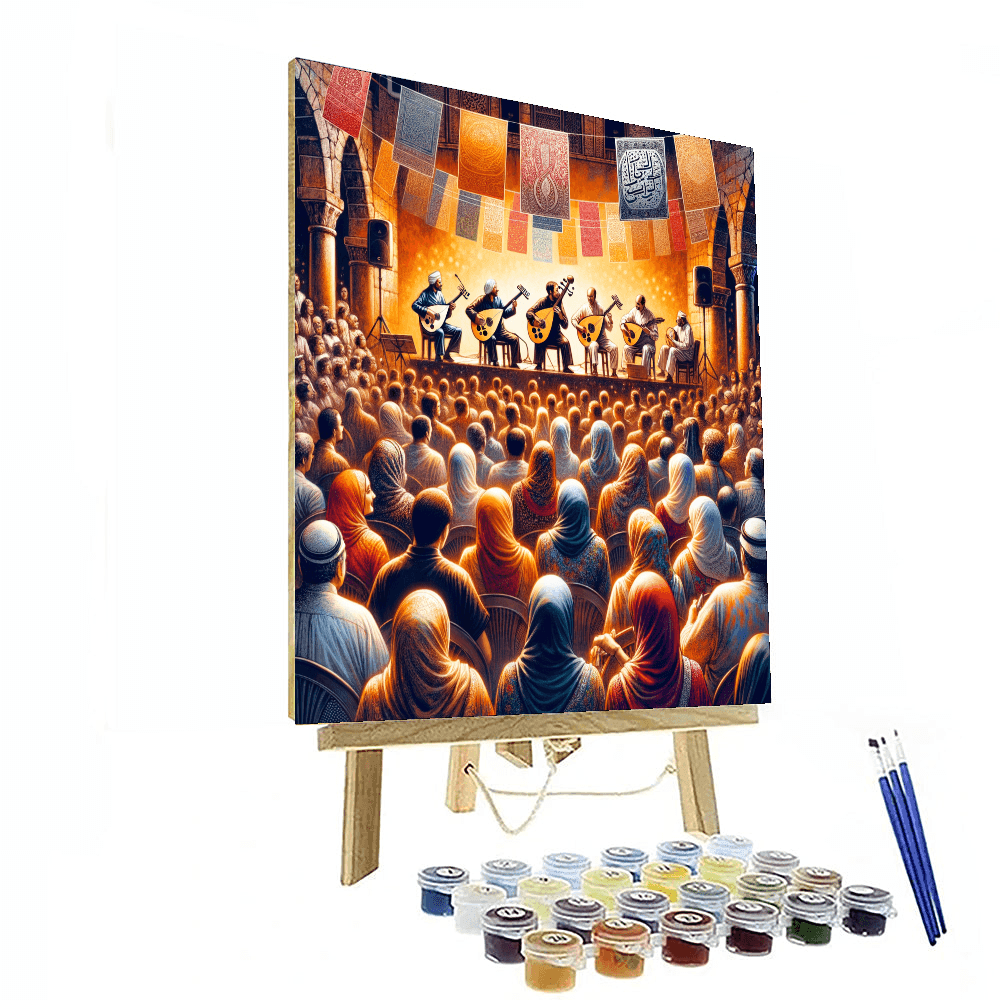 Oud Festival - Lebanon - DIY Painting By Numbers Kit