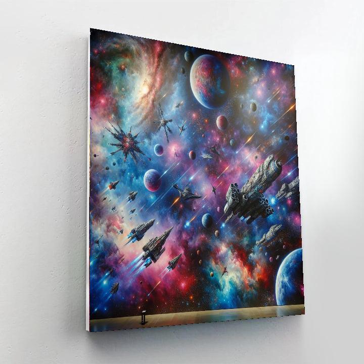 Cosmic Adventure Quest Paint By Number