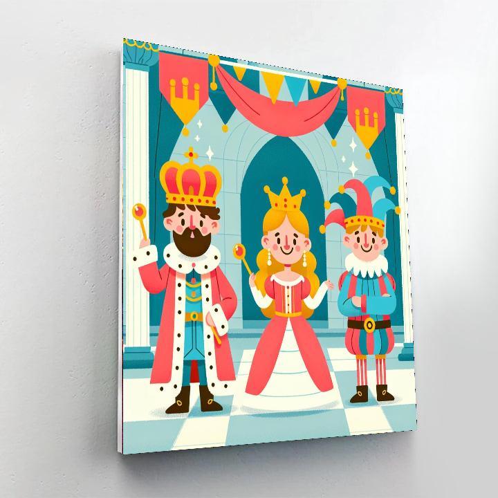 Royal Court Celebration Paint By Numbers Art
