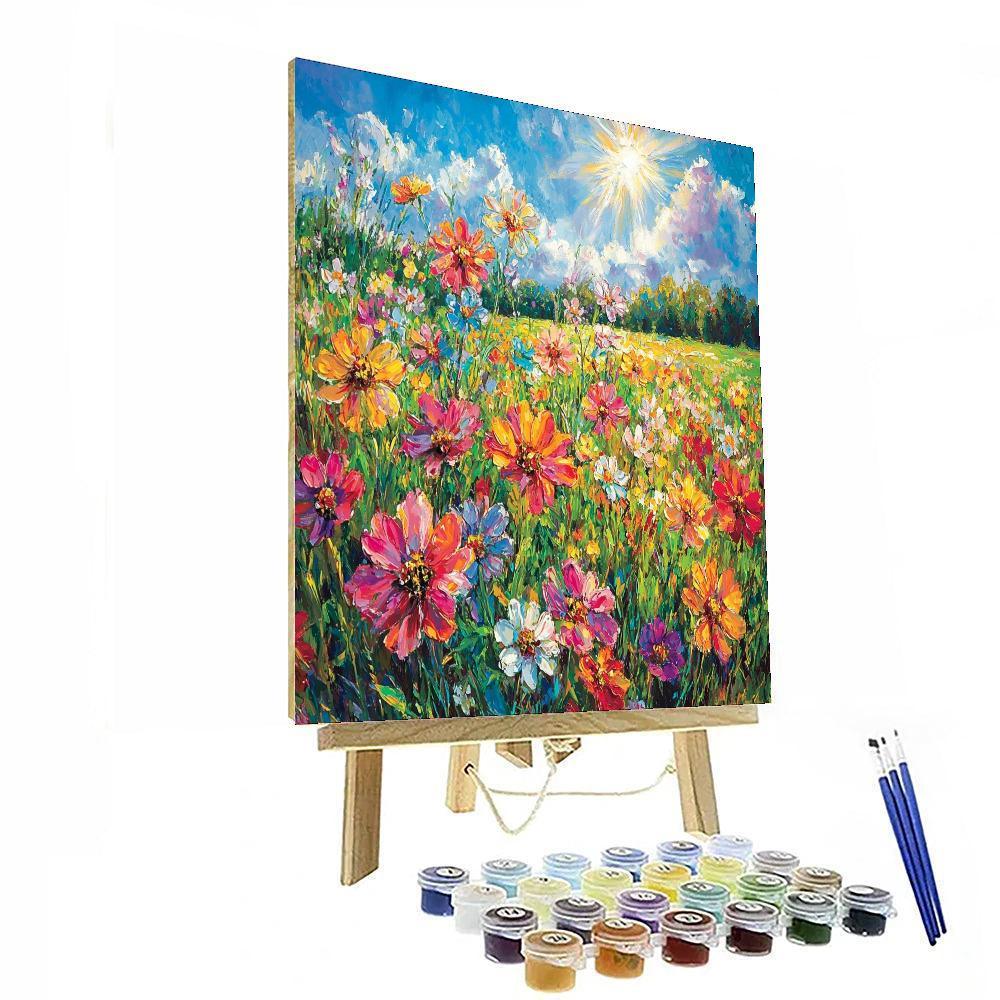 Henri Matisse Inspired Elysian Fields Of Color  Numbered Painting Kits