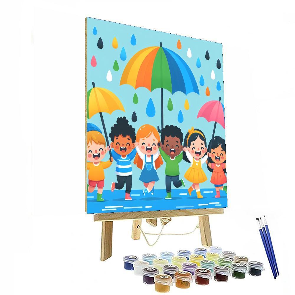 Rainy Day Play Numbered Painting Kits
