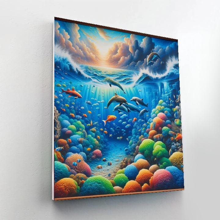 Vibrant Ocean Life Paint By Numbers