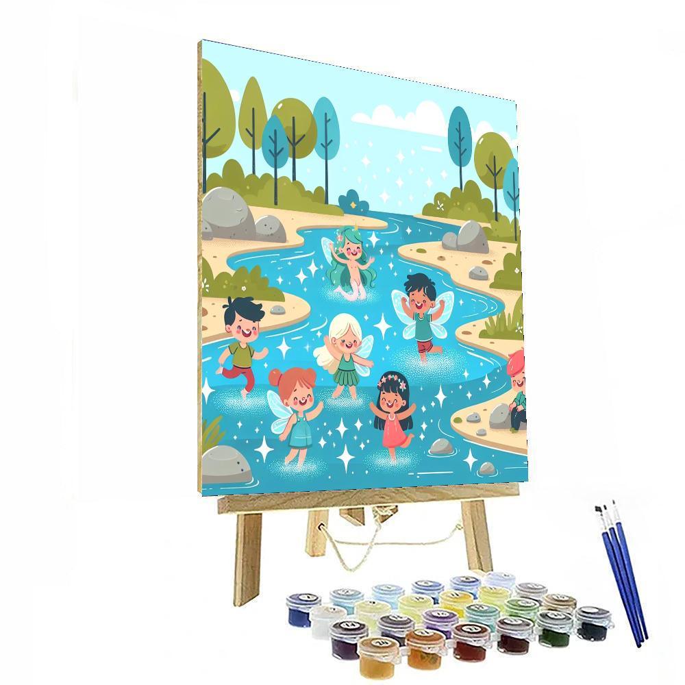 Magic Of The Enchanted River Paint By Numbers Art