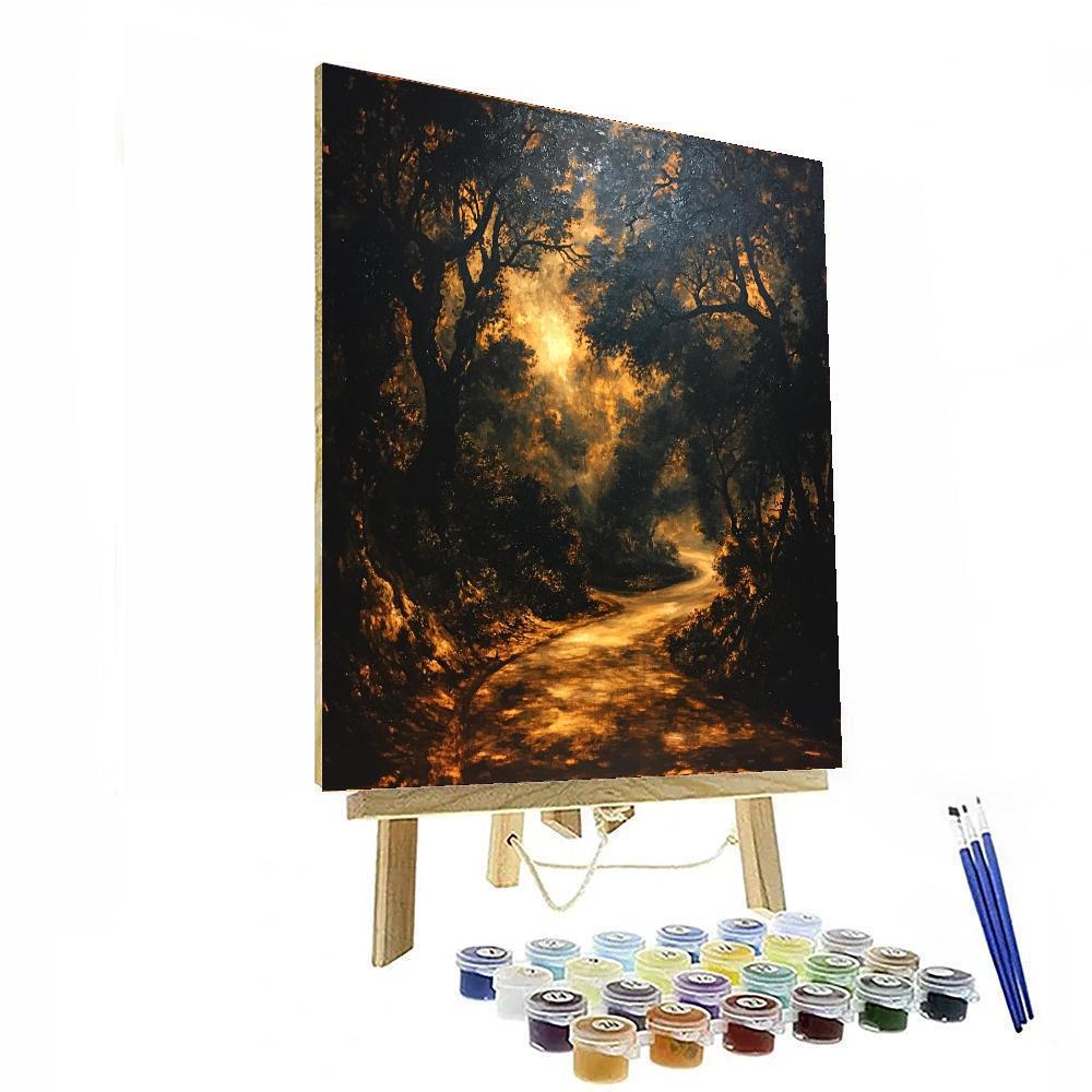 Caravaggio Inspired Journey Of Shadows  Paint By Numbers Kits
