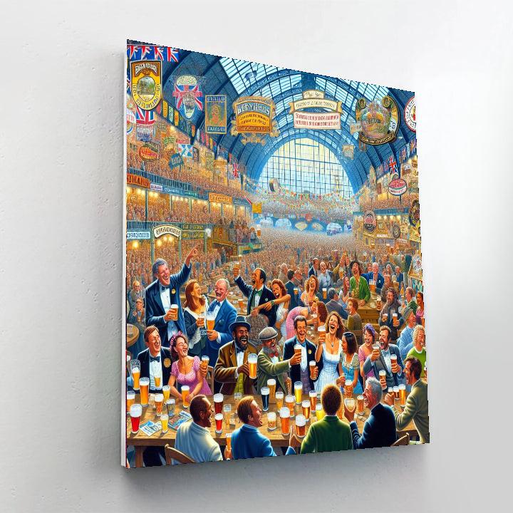 The Great British Beer Festival - London Paint By Numbers