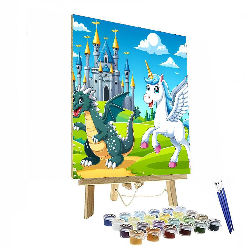 Magical Kingdom Of Dreams Paint By Numbers