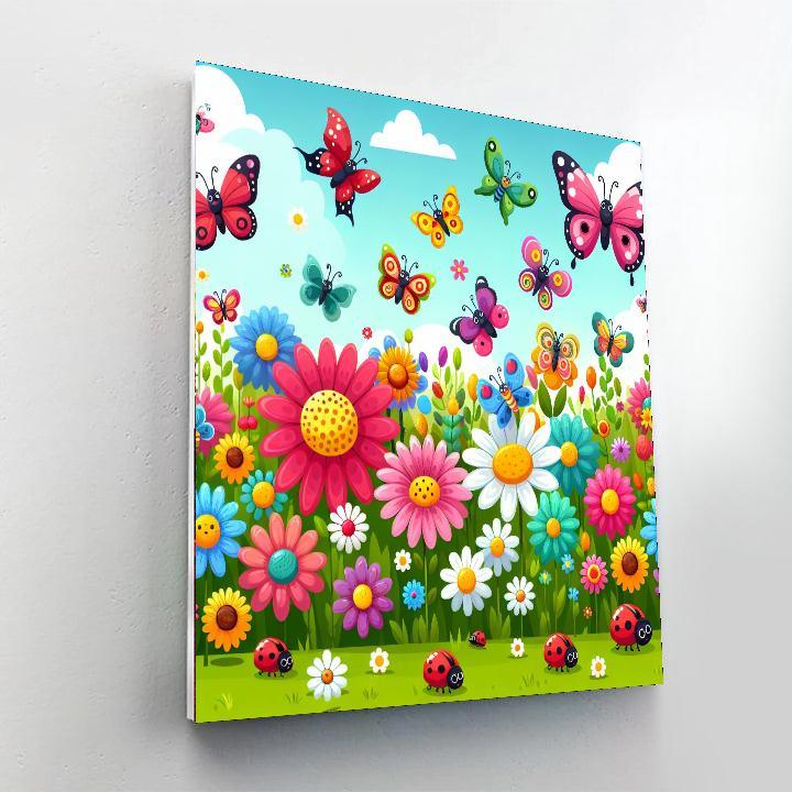 Fantasy Garden Of Joy Painting By Numbers Kit