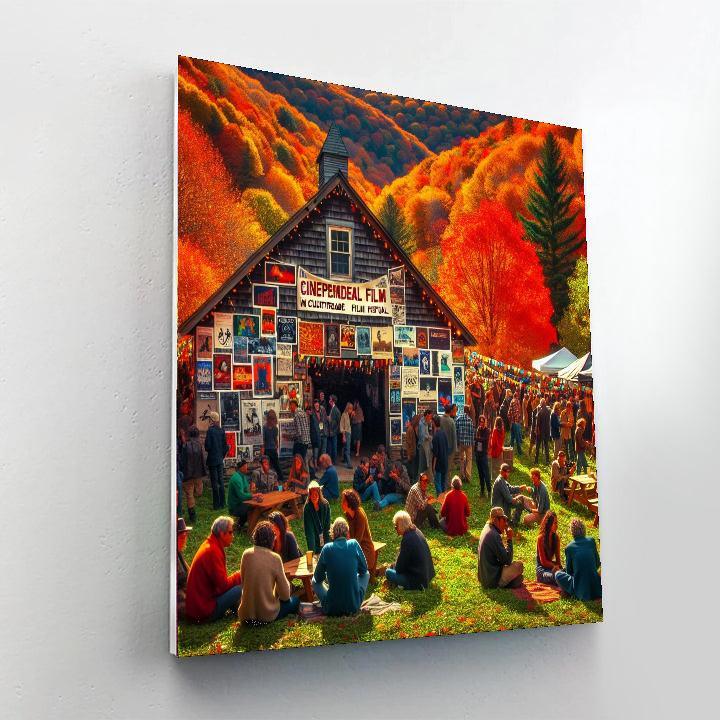 Woodstock Film Festival DIY Paint By Numbers