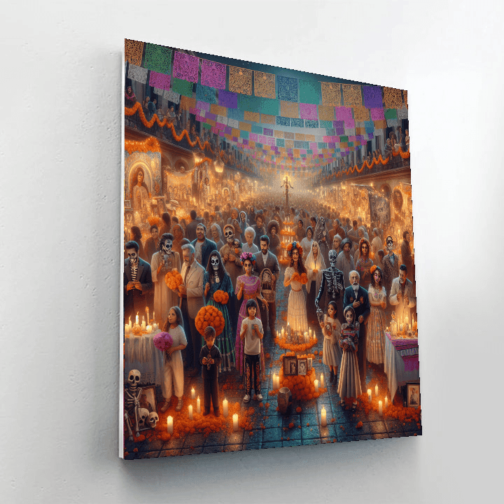 Noche De Muertos Paint By Numbers Kits